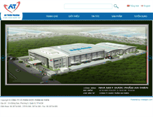 Tablet Screenshot of anthienpharma.com.vn